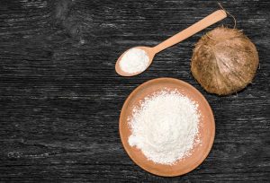 olahan kelapa parut kering