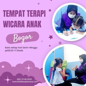 Tempat Terapi Wicara di Bogor
