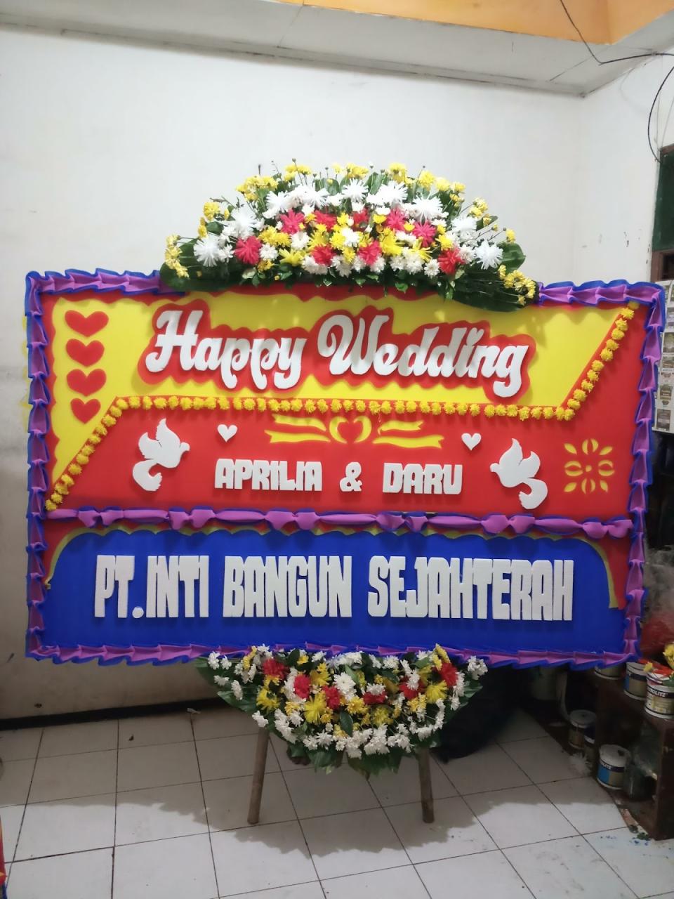 karangan bunga