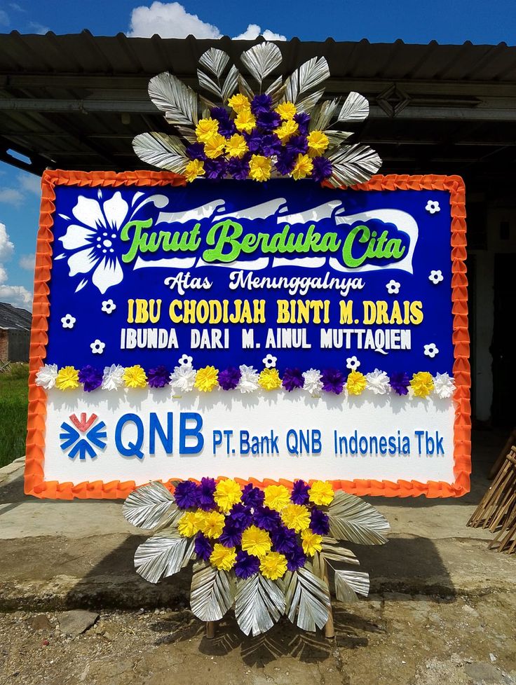 karangan bunga