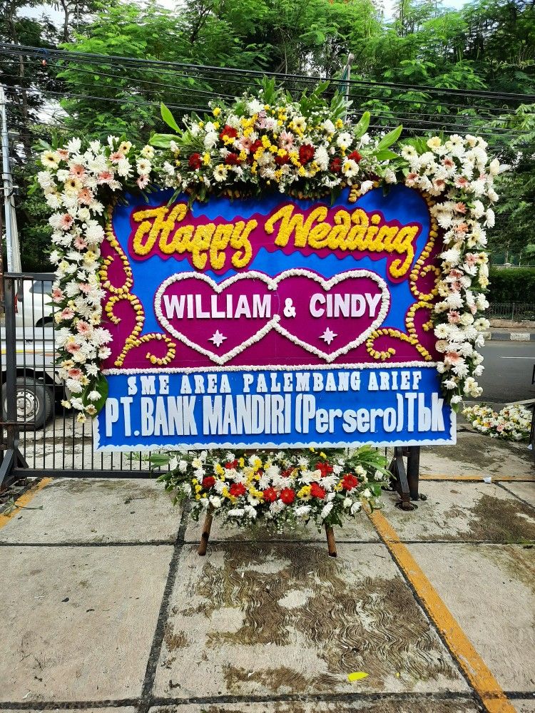 karangan bunga